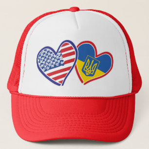 Casquette Drapeaux USA-Ukraine