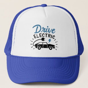 Casquette Drive Electric Blue Black Automobile