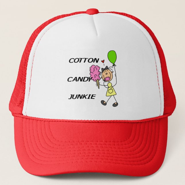 Casquette Drogué de sucrerie de coton (Devant)