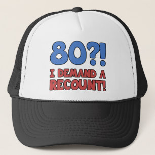 Casquette Drôle 80e anniversaire Gag cadeau