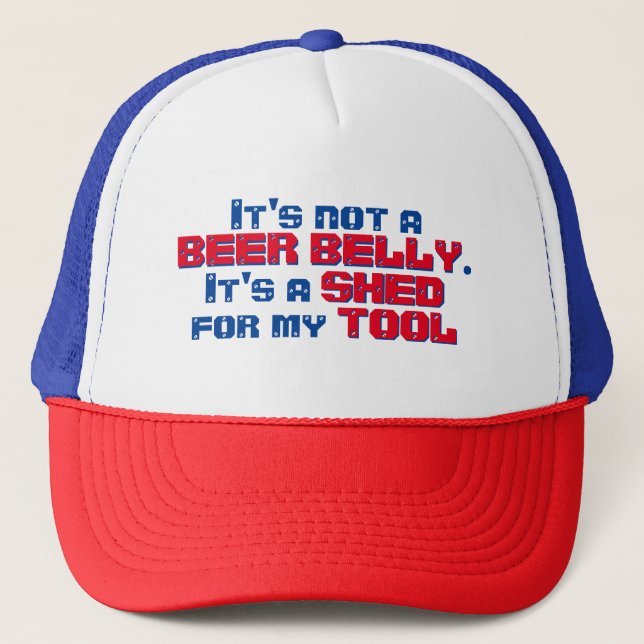 Casquette Drôle Beer Belly Shop pour mon outil (Devant)
