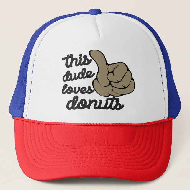 Casquette Drôle cadeau de Fête des pères, ce papa aime les b (Devant)