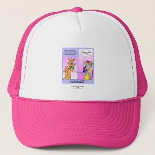 Casquette Drôle Cartoon de chat (Casquette d'escrocs de chat