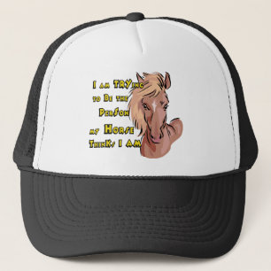 Casquette Drôle Cheval