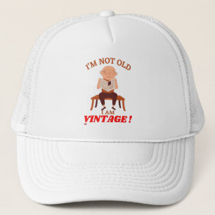Casquette drôle de chapeau de camionneur "JE NE SUIS PAS VIE