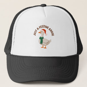 Casquette Drôle de chapeau de Père Noël pour oie festive et