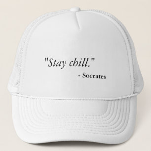 Casquette drôle de froid de séjour