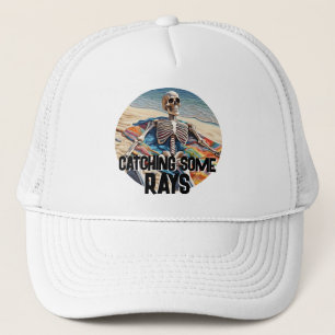 Casquette Drôle De Regarder Quelques Rayons Skeleton T-Shirt