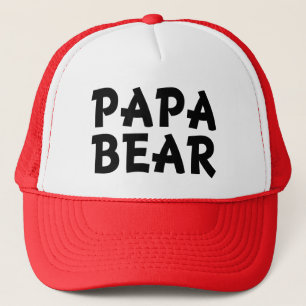 Casquette drôle d'ours de papa