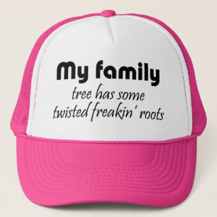 Casquette Drôle famille citations Réunion camionneur chapeau