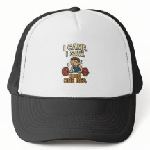 Drôle Gym Citation Trucker Chapeau