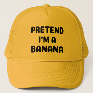 Casquette Drôle Halloween - Prétendre que je suis une banane
