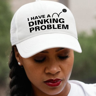 Casquette Drôle J'ai un problème de Dinking Joke Pickleball