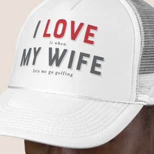 Casquette Drôle, J'Aime Quand Ma Femme