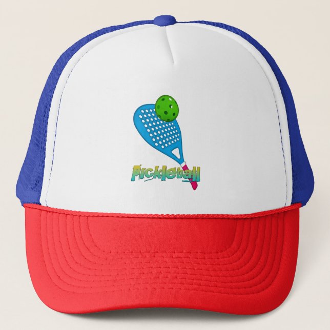Casquette Drôle jeu de Pickleball (Devant)