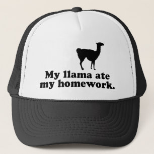 Casquette Drôle Llama