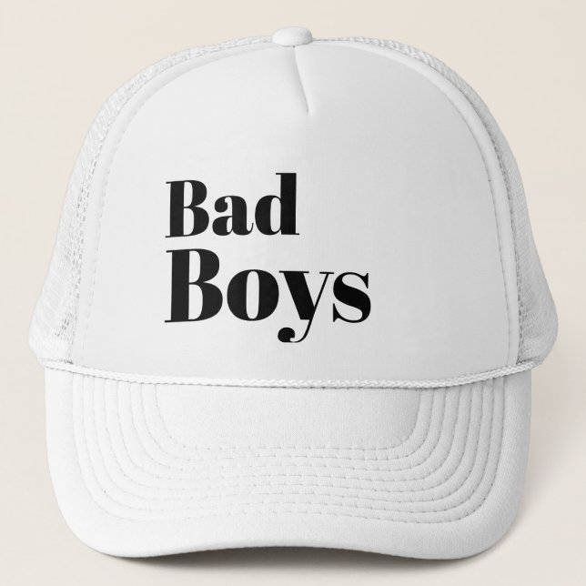 Casquette Drôle LOL Baseball Novelty BAD GARYS (Devant)