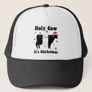 Casquette Drôle Noël Vache Beltie Galloway Beltie Cadeau