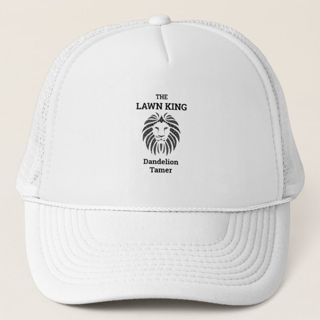 Casquette Drôle nouveauté LA PELOUSE ROI DANDELION TAMER (Devant)