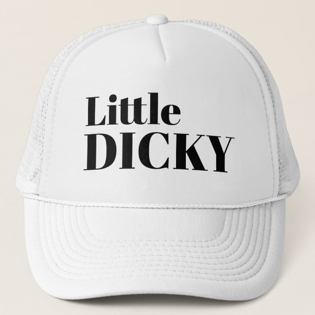 Casquette Drôle Novelty Baseball PETIT DICKLE (Devant)