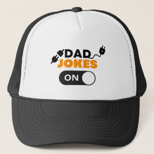 Casquette Drôle Papa plaisante sur la typographie des citati