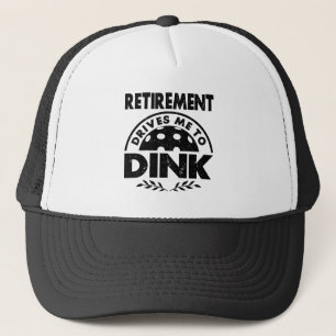 Casquette Drôle Pickleball Retraite Me Conduit À Diner Cadea