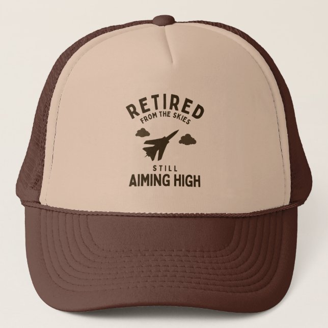 Casquette Drôle Retraite de l'Armée de l'Air Pour La Retrait (Devant)