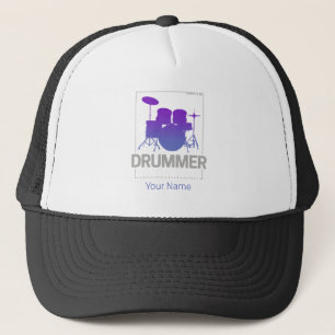Casquette Drummer Born To Be for Percussionist Band Member