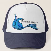 Dry N'Est Pas Une Option Blue Mermaid Tail