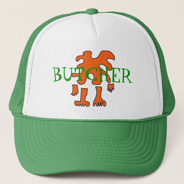 Casquette du Boucher amusant ! (Devant)