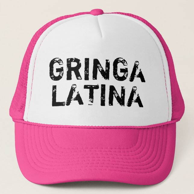 Casquette du camionneur des femmes de "GRINGA (Devant)