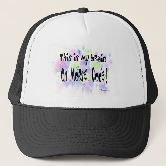 Casquette du code du cerveau (Devant)