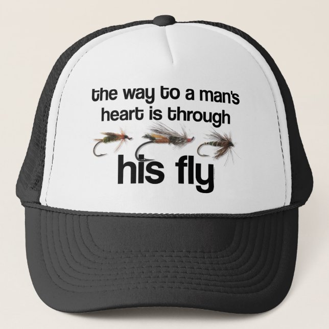 Casquette du coeur de l'homme de poissons de (Devant)
