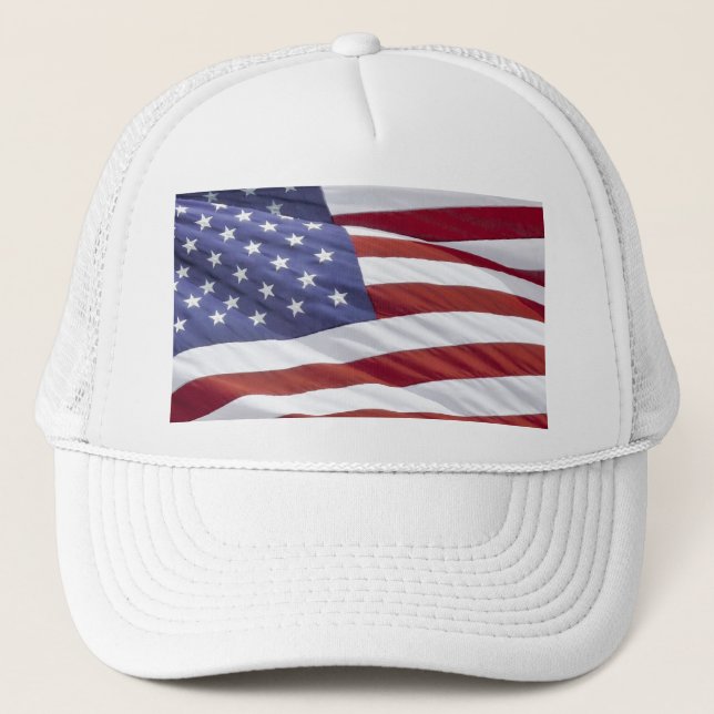 Casquette du drapeau américain (Devant)
