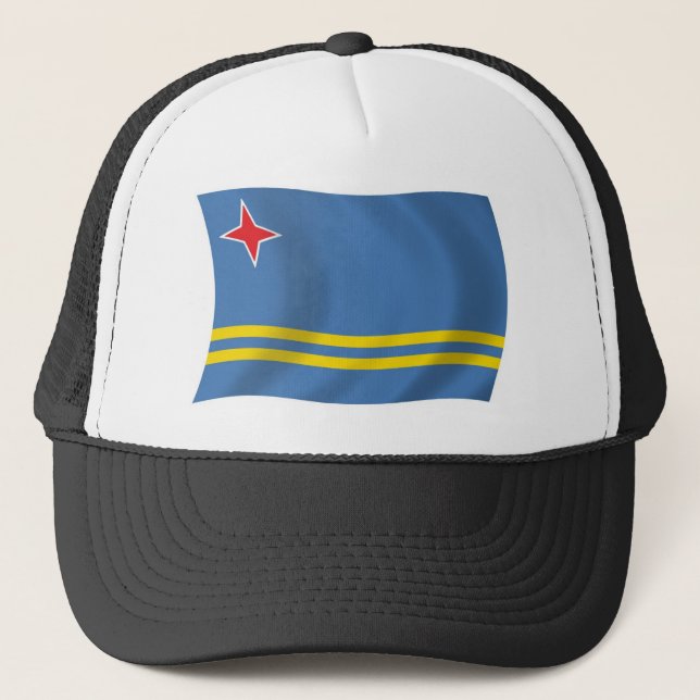 Casquette du drapeau Aruba (Devant)