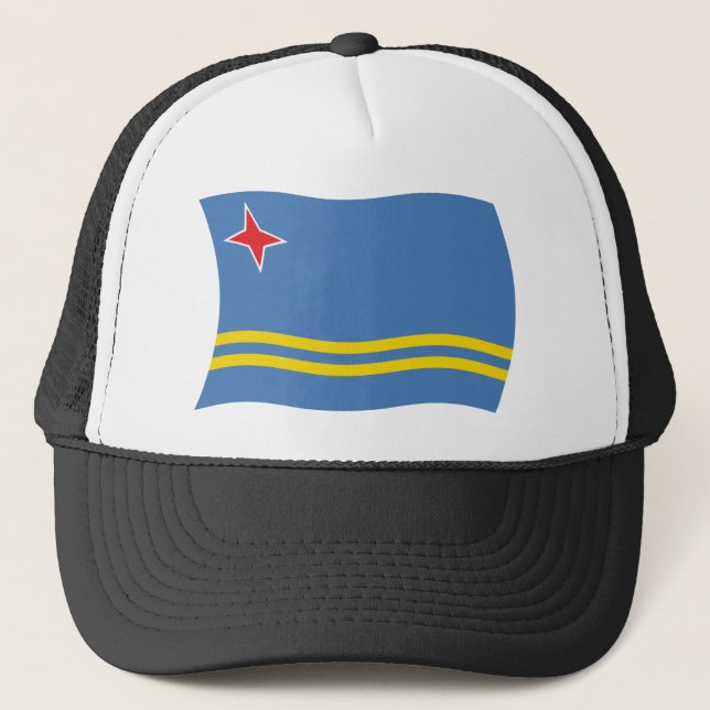Casquette du drapeau Aruba (Devant)