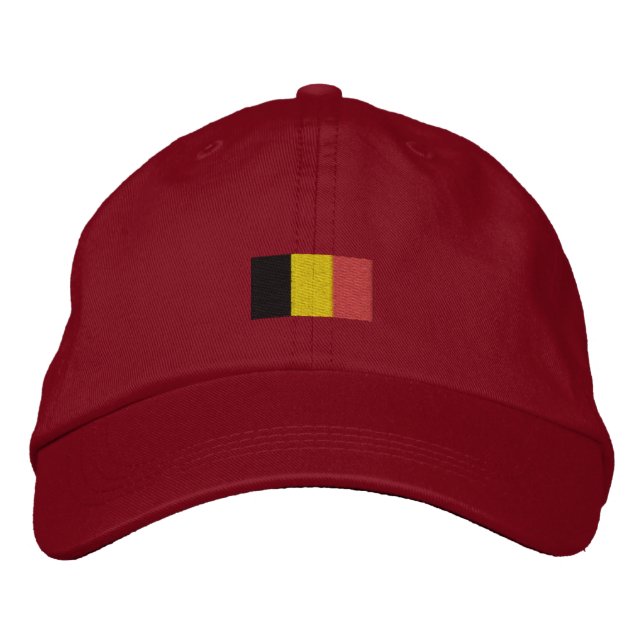 Casquette du drapeau belge - Casquette du drapeau  (Devant)