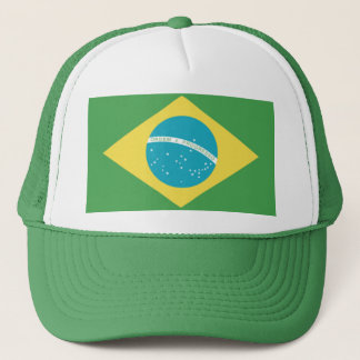 Casquette du drapeau brésilien