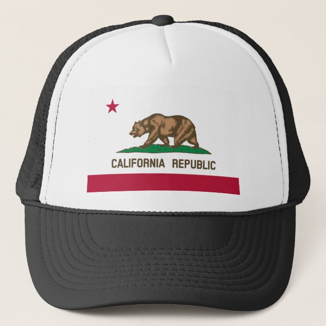 Casquette du drapeau de Californie (Devant)
