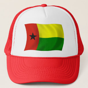Casquette du drapeau de la Guinée-Bissau