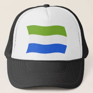Casquette du drapeau de la Sierra Leone