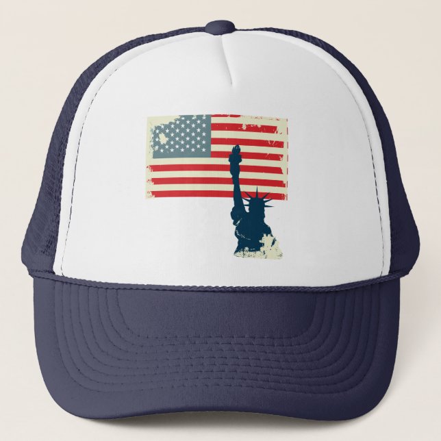Casquette du drapeau de la Statue patriotique de l (Devant)