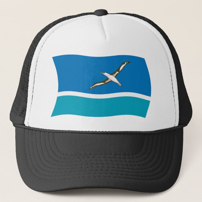 Casquette du drapeau de Midway Island (Devant)