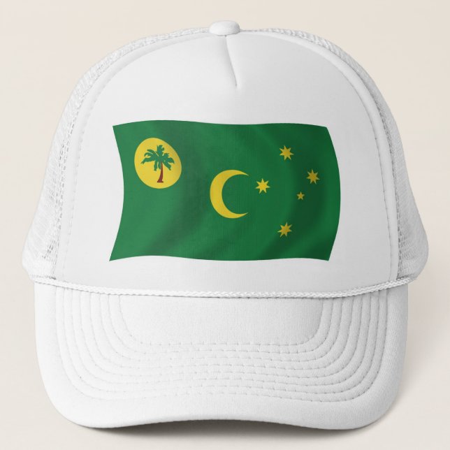 Casquette du drapeau des îles Cocos (Devant)