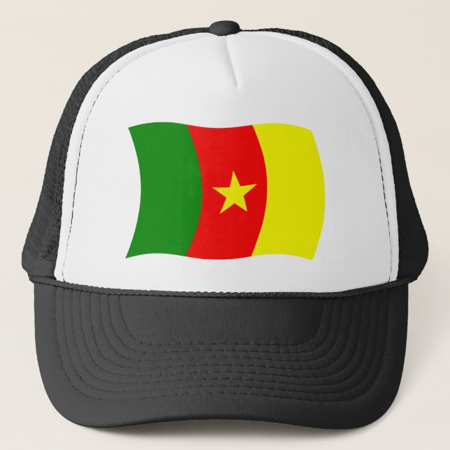 Casquette du drapeau du Cameroun (Devant)