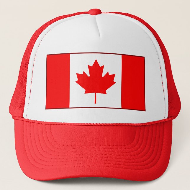 Casquette du drapeau du Canada (Devant)
