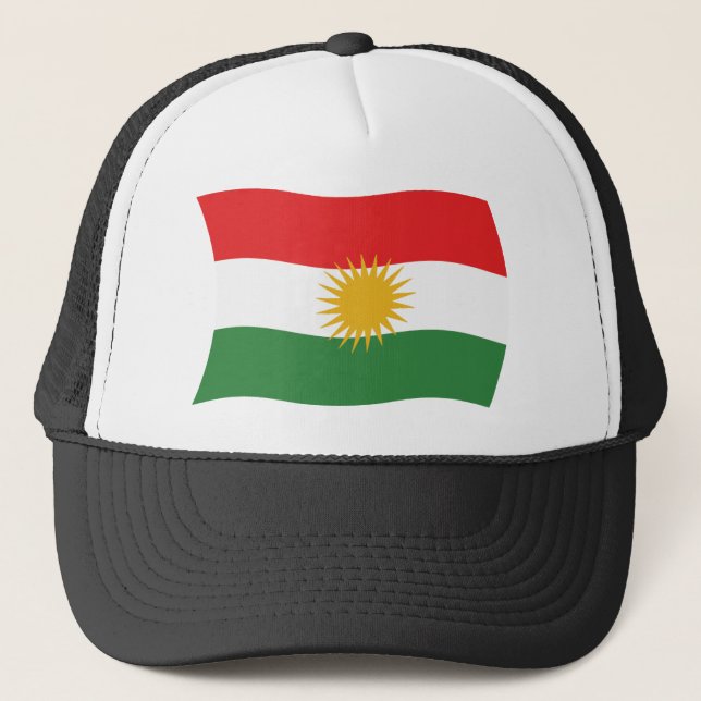 Casquette du drapeau du Kurdistan (Devant)