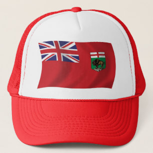 Casquette du drapeau du Manitoba