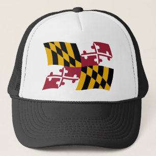 Casquette du drapeau du Maryland