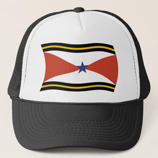 Casquette du drapeau du peuple Akha (Devant)